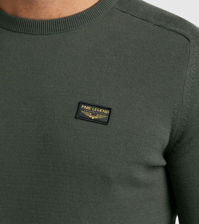 PME LEGEND Heren Truien & Vesten R-neck American Classic Buckley Knit Groen - Foto 11