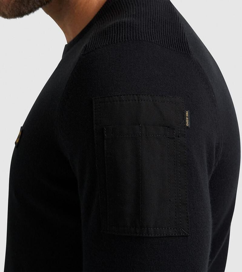 PME LEGEND Heren Truien & Vesten Buckley Knit Zwart - Foto 7