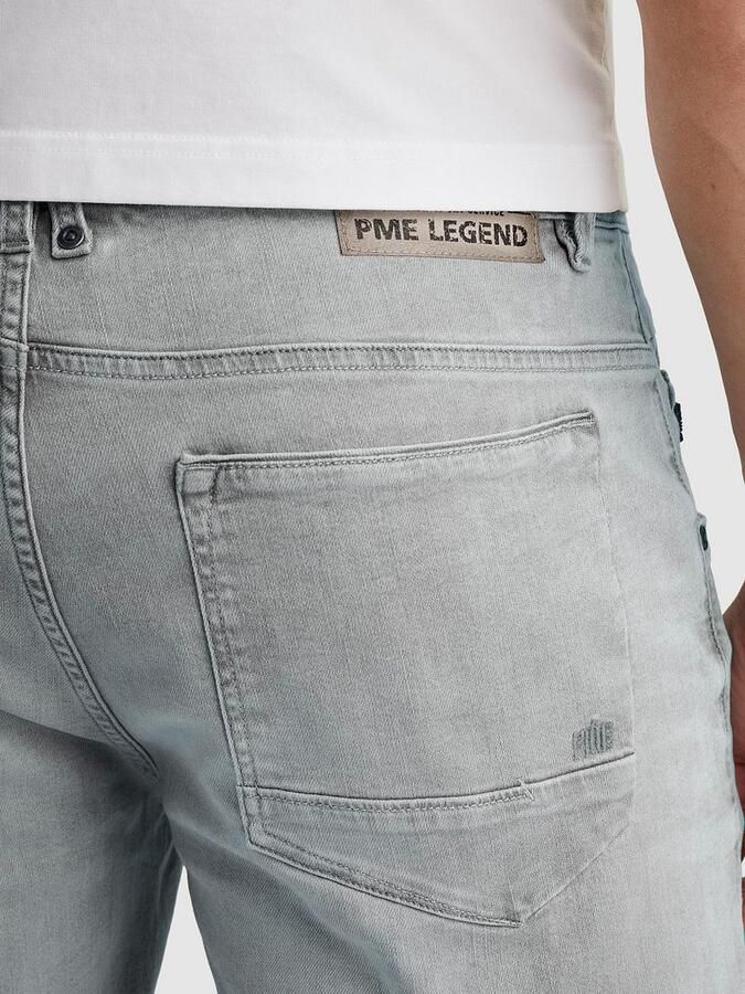 PME Legend Carior Denim Shorts Blauw Grijs - Foto 3