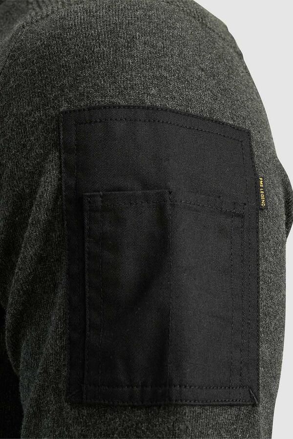 PME LEGEND Heren Truien & Vesten Turtleneck Cotton Knit Antraciet - Foto 2