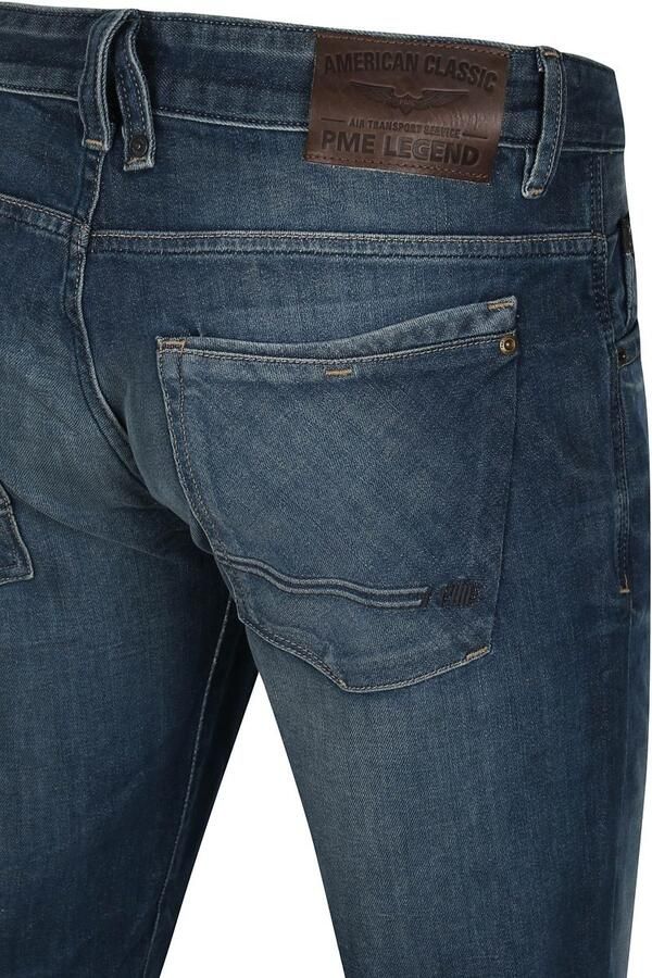 PME Legend regular straight fit jeans Commander blue tinted denim - Foto 8