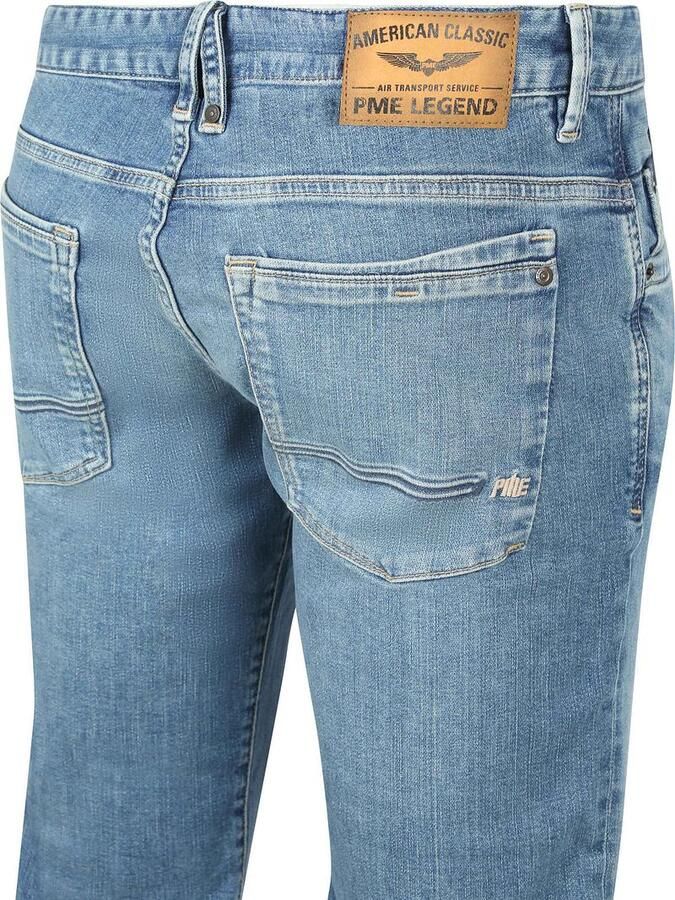 PME Legend Relaxed fit jeans in used-look model 'Commander' - Foto 14