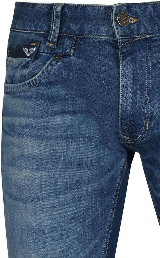 PME Legend Denim jeans met relaxte pasvorm Commander 3.0 Fresh Blauw Heren - Foto 8