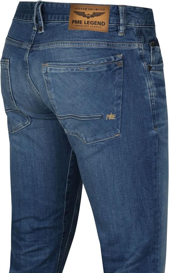 PME Legend Denim jeans met relaxte pasvorm Commander 3.0 Fresh Blauw Heren - Foto 10