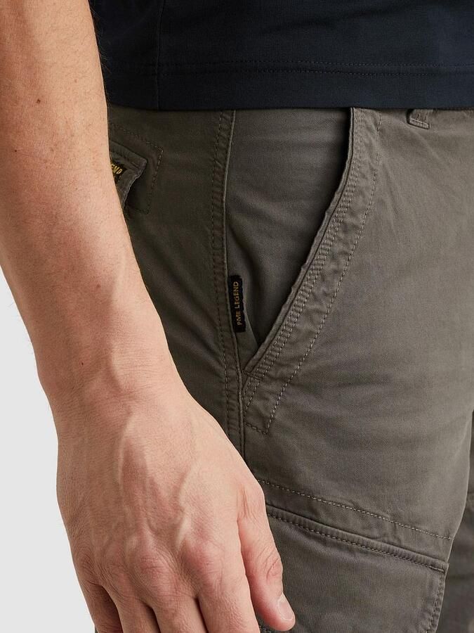 PME Legend relaxed fit cargo pants tapered cargobroek donkergroen - Foto 8