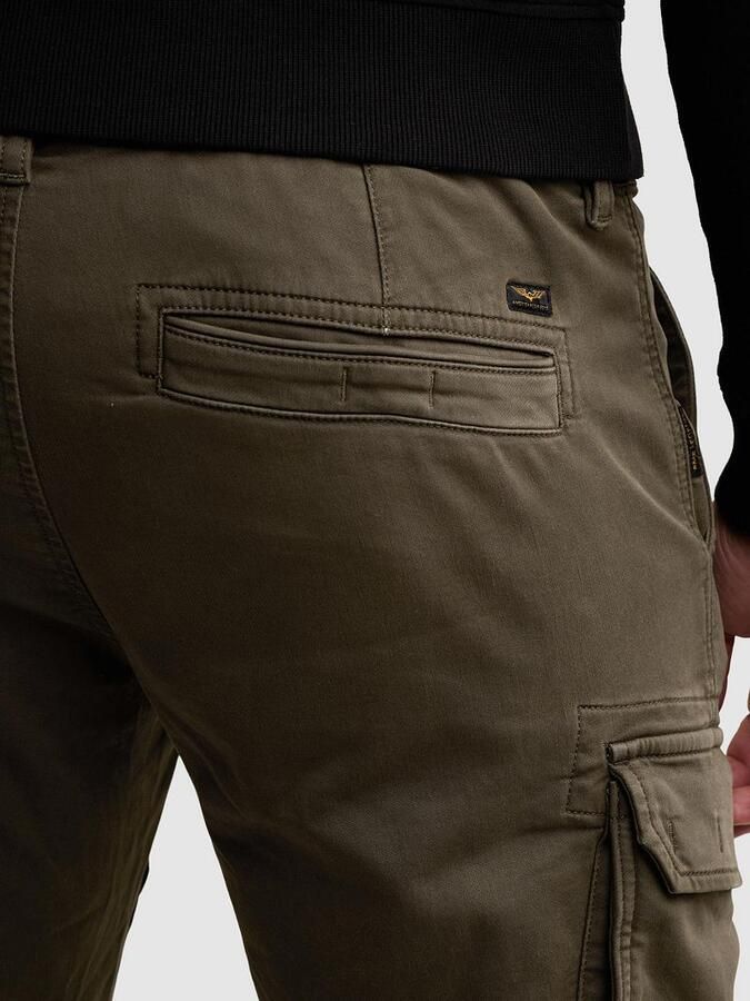 PME Legend relaxed fit cargo pants tapered cargobroek donkergroen - Foto 10