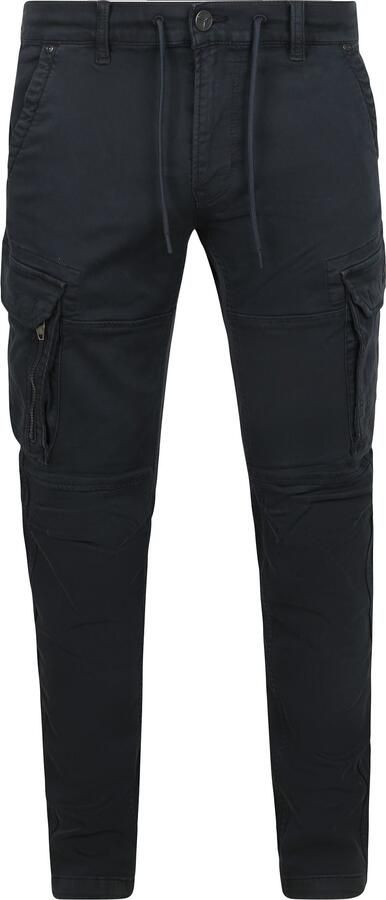 PME Legend EXPEDIZOR tapered cargobroek donkerblauw - Foto 4