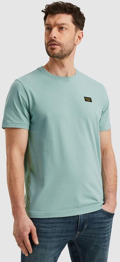 PME LEGEND Heren Polo's & T-shirts Short Sleeve R-neck Guyver Tee Blauw - Foto 4