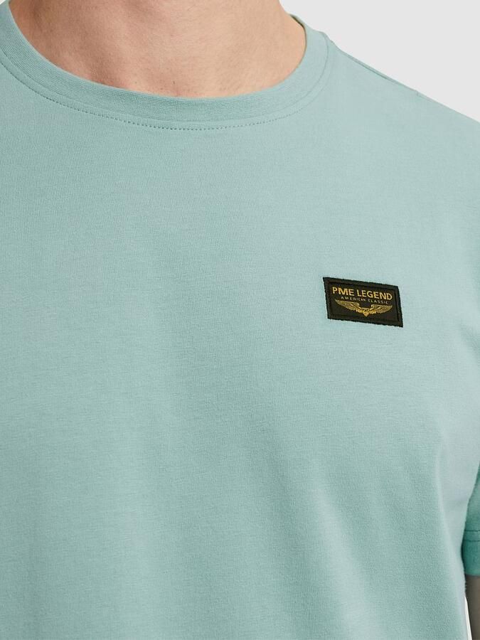 PME LEGEND Heren Polo's & T-shirts Short Sleeve R-neck Guyver Tee Blauw - Foto 2