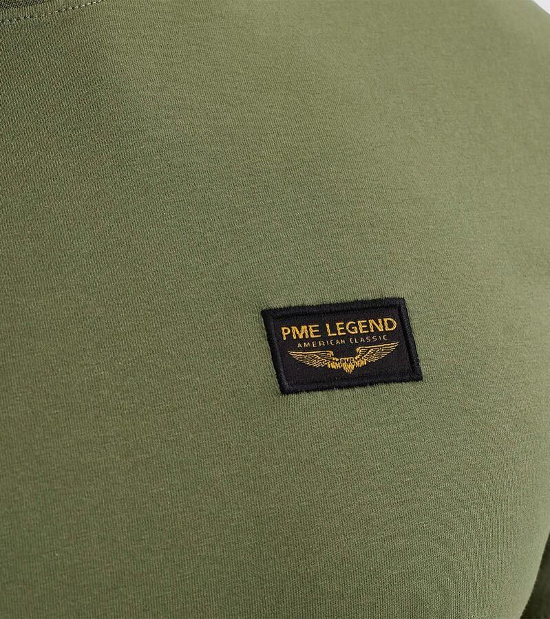 PME LEGEND Heren Polo's & T-shirts Short Sleeve R-neck Guyver Tee Groen - Foto 2
