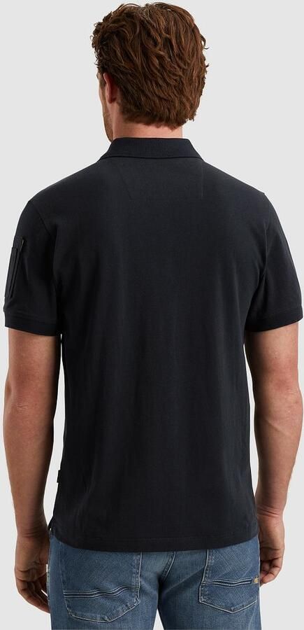 PME Legend Half-Zip Poloshirt Piqué Interlock Navy - Foto 6