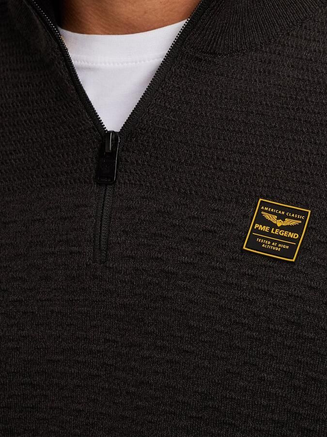 PME LEGEND Heren Truien & Vesten Cotton Mouline Donkergroen - Foto 6