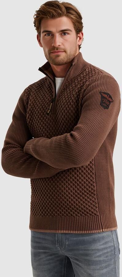 PME LEGEND Heren Truien & Vesten Cotton Mix Bordeaux - Foto 10