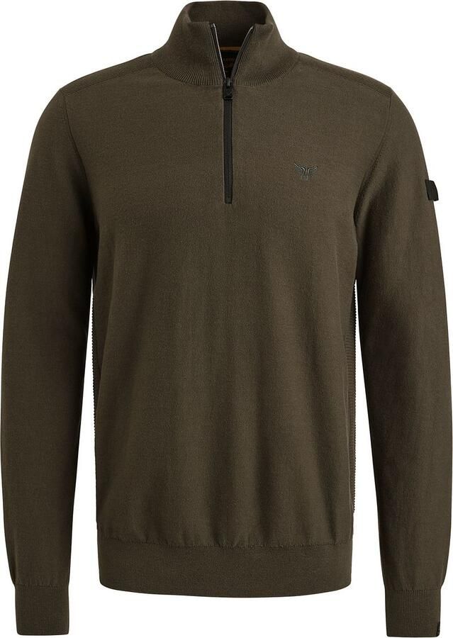 PME Legend Half Zip Trui Beluga Groen - Foto 2