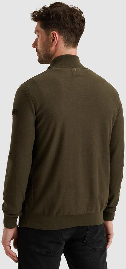 PME Legend Half Zip Trui Beluga Groen - Foto 5