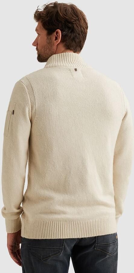 PME Legend Half Zip Trui Ecru - Foto 5