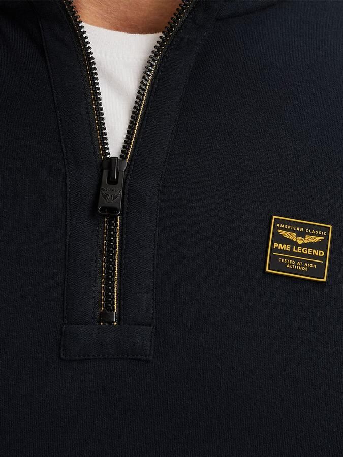 PME Legend Sweatshirt met schipperskraag en labeldetail - Foto 9