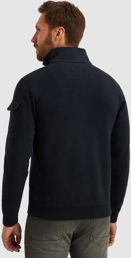 PME Legend Sweatshirt met schipperskraag en labeldetail - Foto 11