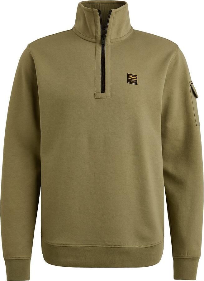 PME Legend Sweatshirt met schipperskraag en labeldetail - Foto 8