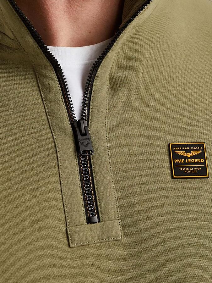 PME Legend Sweatshirt met schipperskraag en labeldetail - Foto 9