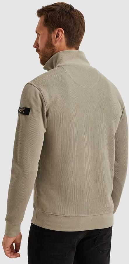 PME Legend trui met ingebreid patroon beige - Foto 7