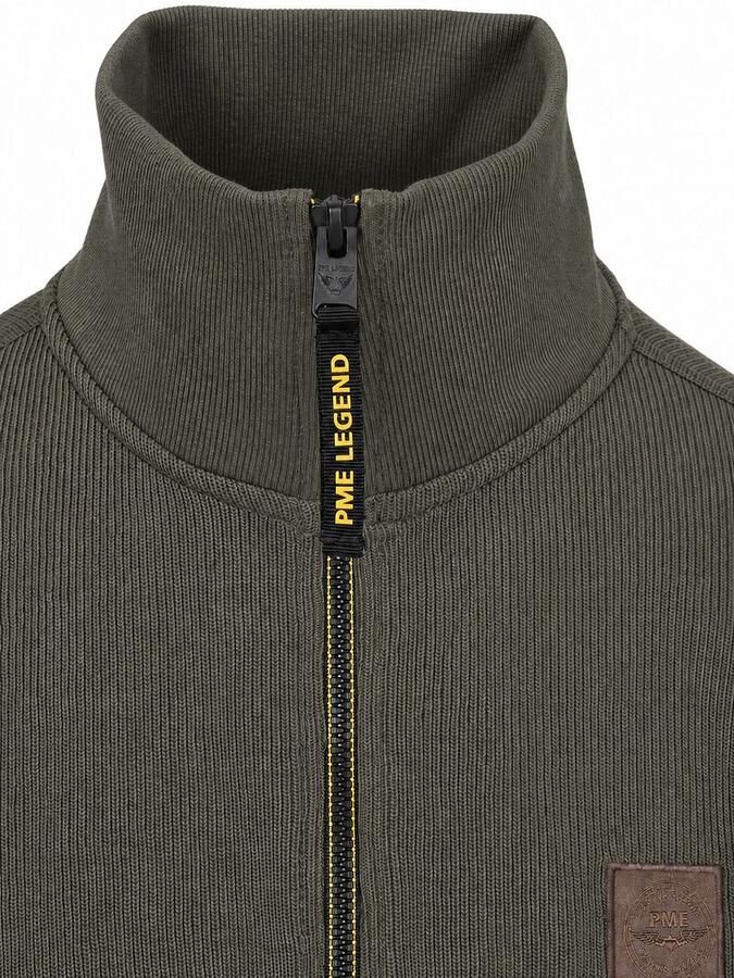 PME LEGEND Heren Truien & Vesten Half Zip Collar Flat Donkergrijs - Foto 9