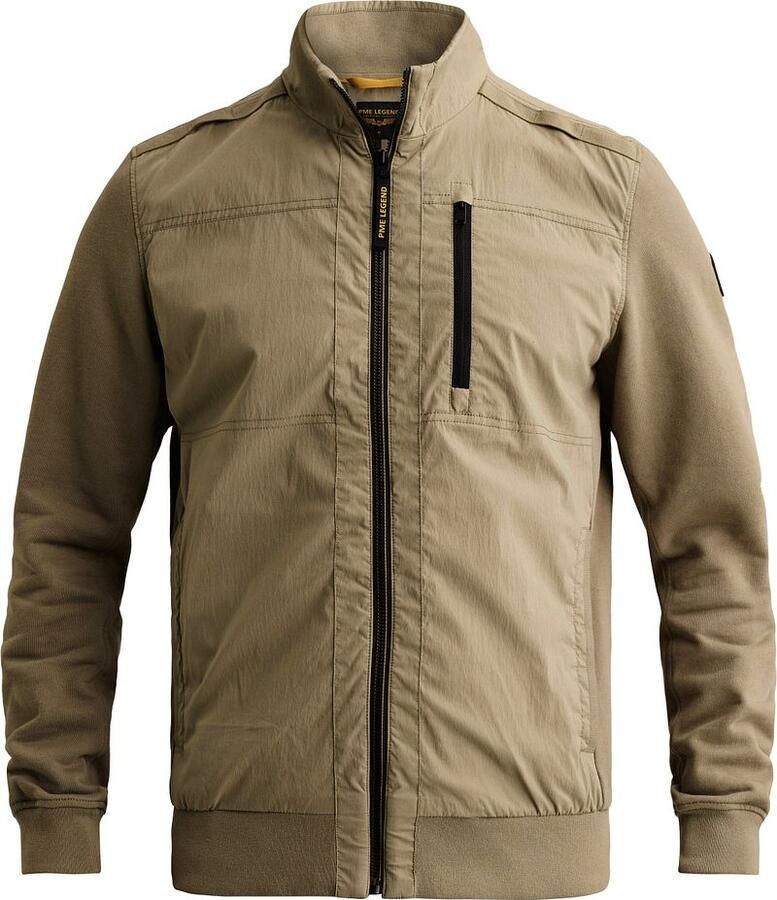 PME LEGEND Hybrid jacket met ritssluiting en zijzakken - Foto 4