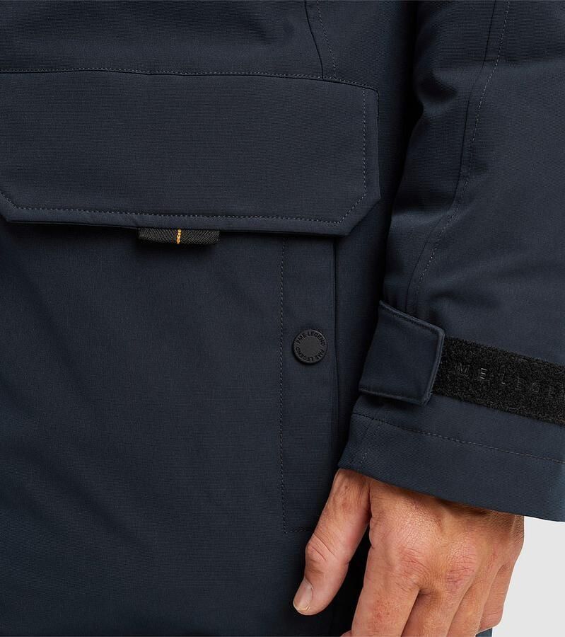 PME LEGEND Heren Jassen Long Jacket Ice Pilot Ottoman Blauw - Foto 5