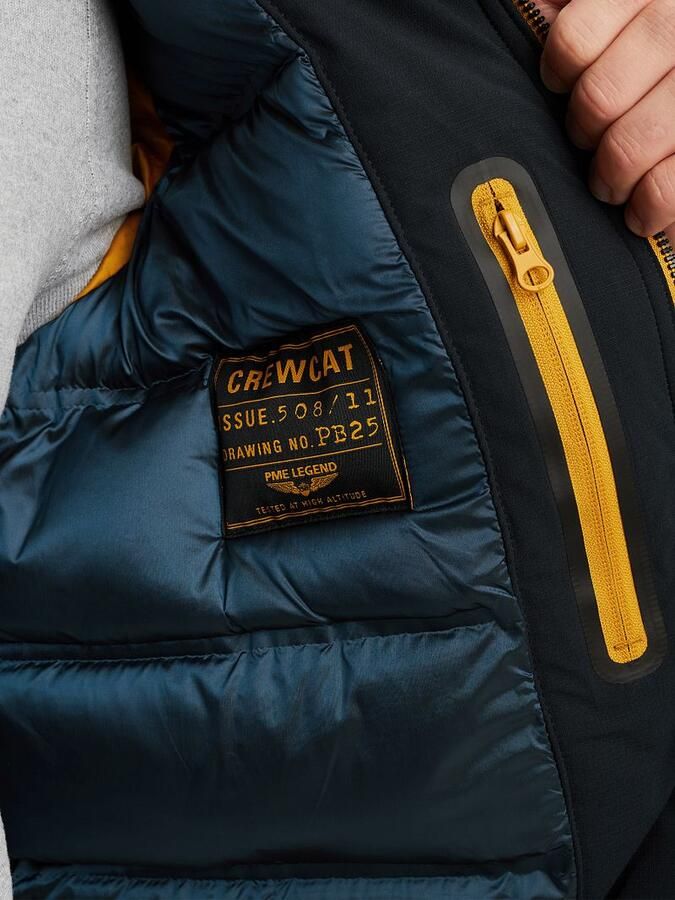 PME LEGEND Heren Jassen Crewcat Donkerblauw - Foto 8