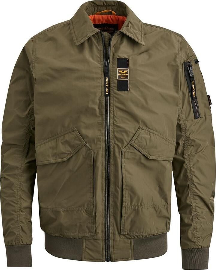 PME LEGEND Heren Jassen Bomber Jacket Glazer Flighter Donkergroen - Foto 5