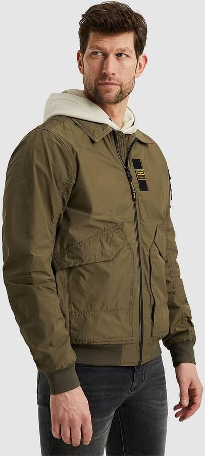 PME LEGEND Heren Jassen Bomber Jacket Glazer Flighter Donkergroen - Foto 4