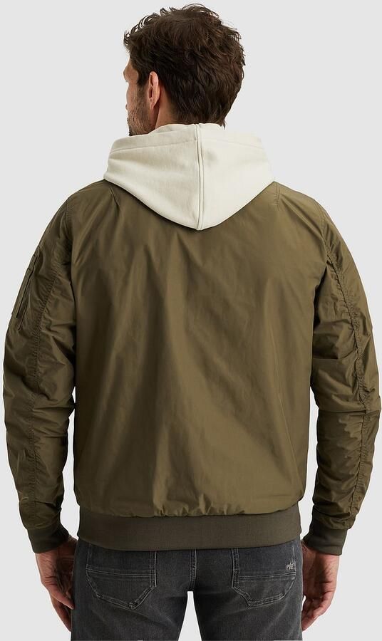 PME LEGEND Heren Jassen Bomber Jacket Glazer Flighter Donkergroen - Foto 3