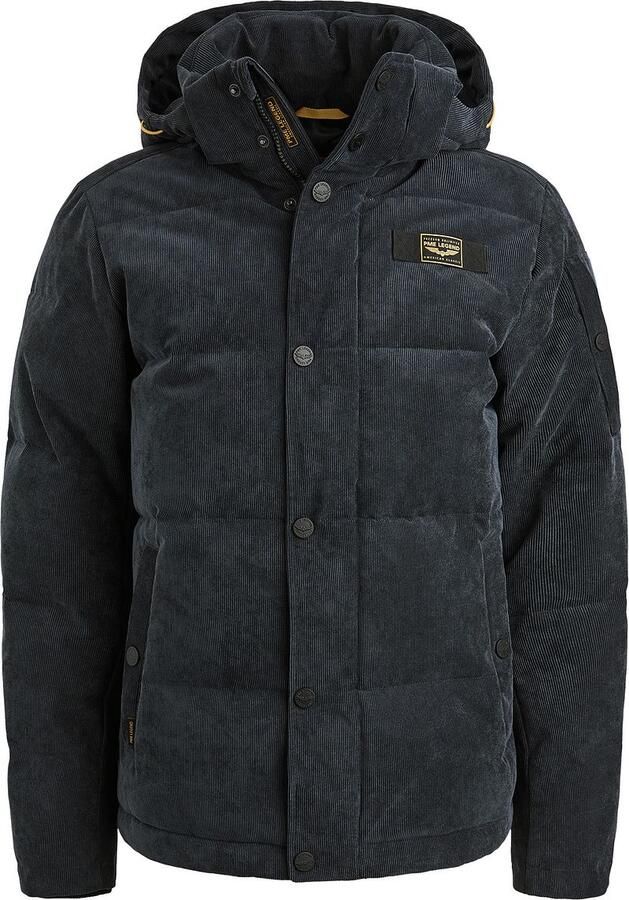 PME Legend Gewatteerd jack van corduroy met labeldetail - Foto 3