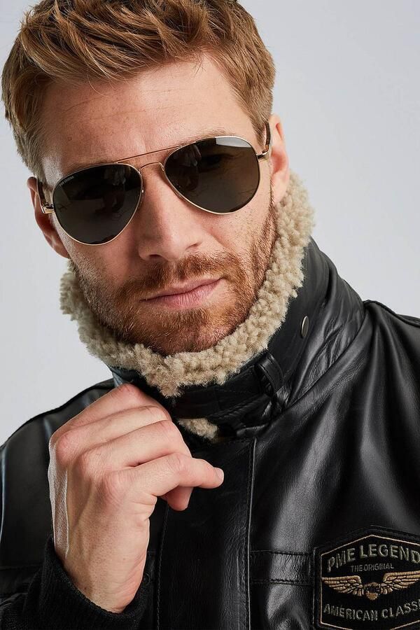 PME Legend leren jas HUDSON antraciet - Foto 2