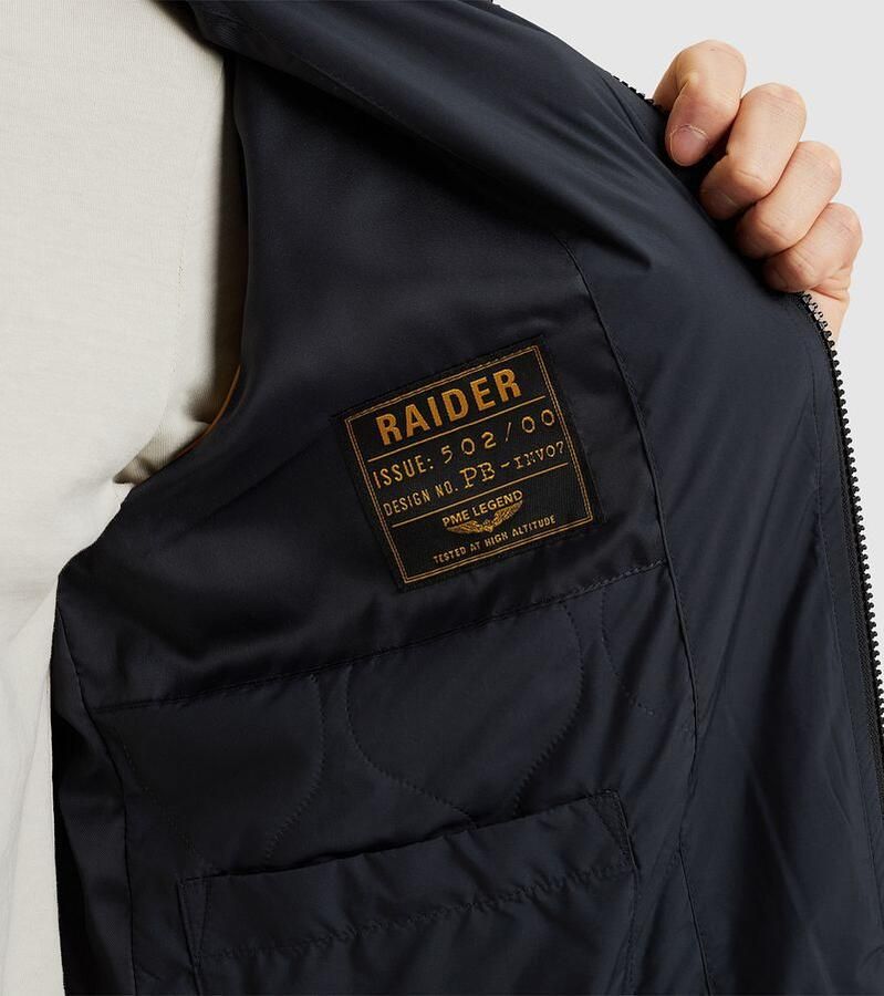 PME LEGEND Heren Jassen Flight Jacket Raider Shader Blauw - Foto 12