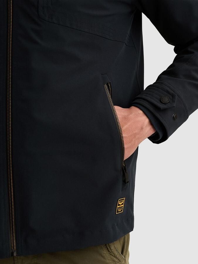 PME Legend SNOWPACK winterparka met imitatiebontkraag donkerblauw - Foto 6