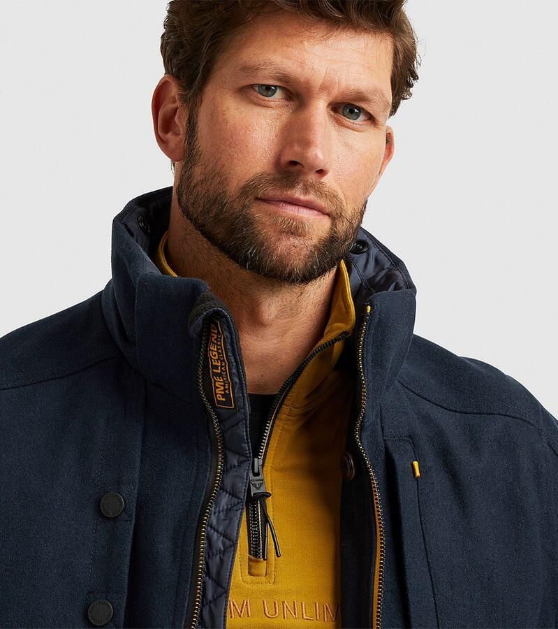 PME Legend Jas Snowpack Wool 5.0 Navy - Foto 2