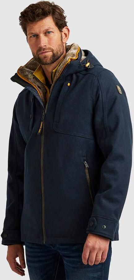 PME Legend Jas Snowpack Wool 5.0 Navy - Foto 5