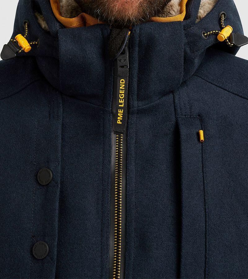 PME Legend Jas Snowpack Wool 5.0 Navy - Foto 3