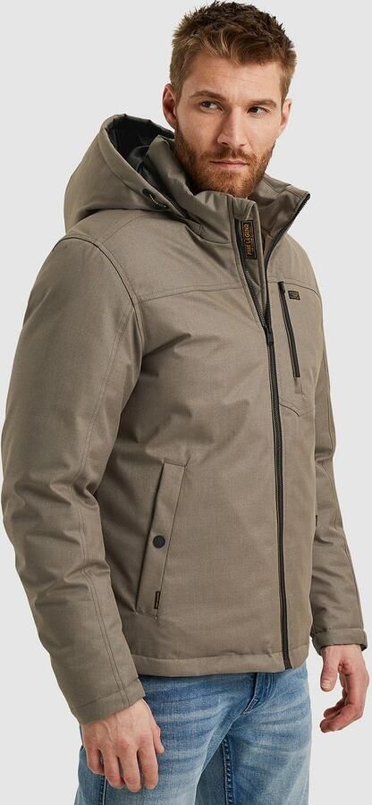 PME Legend gewatteerde winterjas STRATOR bruin - Foto 4