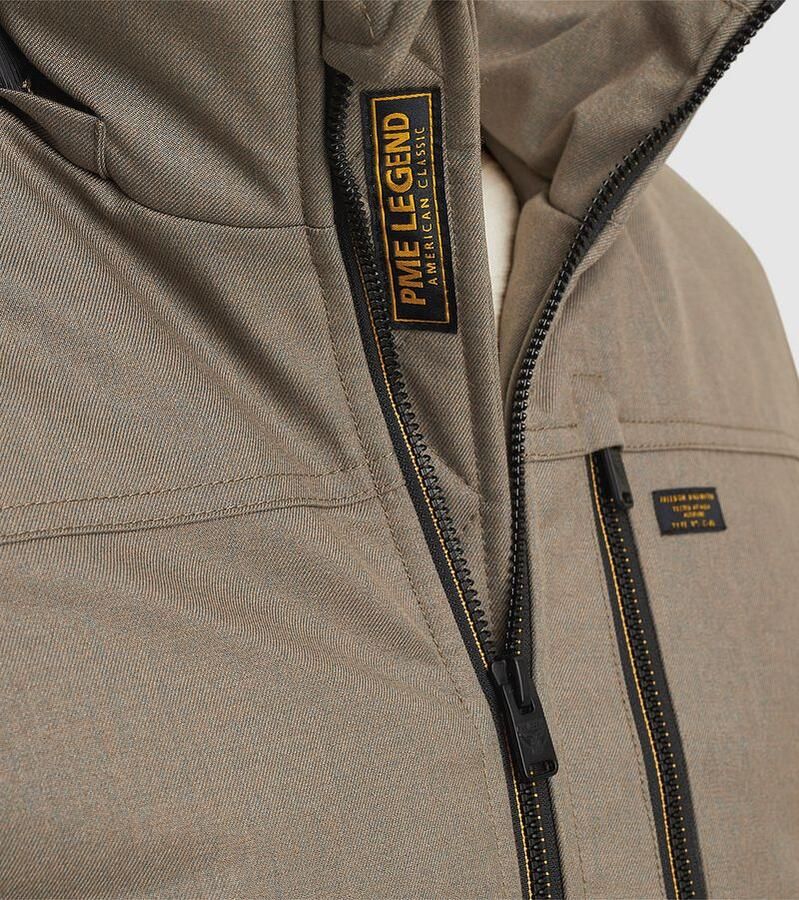 PME Legend gewatteerde winterjas STRATOR bruin - Foto 3