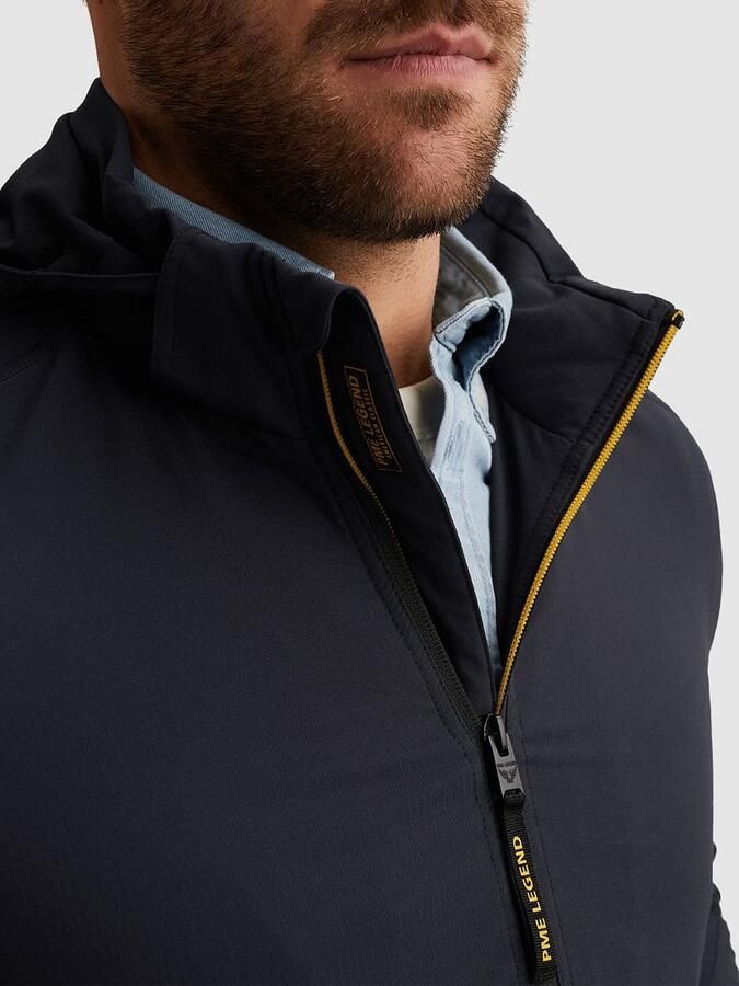 PME LEGEND Heren Jassen Stretch Flightjacket Donkerblauw - Foto 7