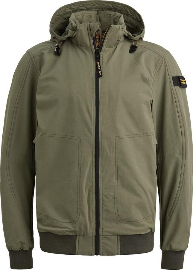 PME LEGEND Heren Jassen Stretch Flightjacket Khaki - Foto 9