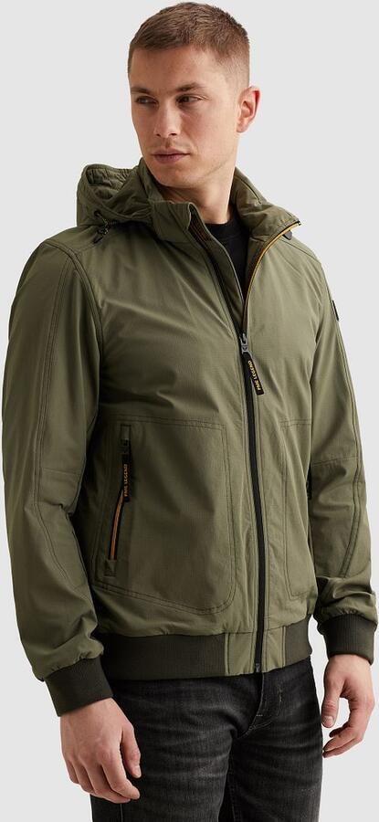 PME LEGEND Heren Jassen Stretch Flightjacket Khaki - Foto 14