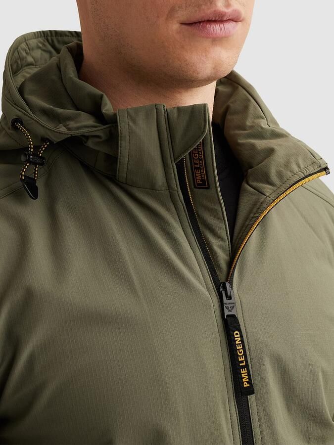 PME LEGEND Heren Jassen Stretch Flightjacket Khaki - Foto 10