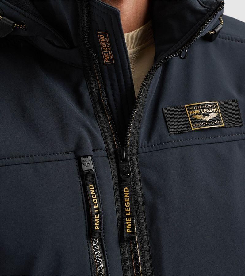 PME LEGEND Heren Jassen Semi Long Jacket Successor 3l Soft Shell Blauw - Foto 5