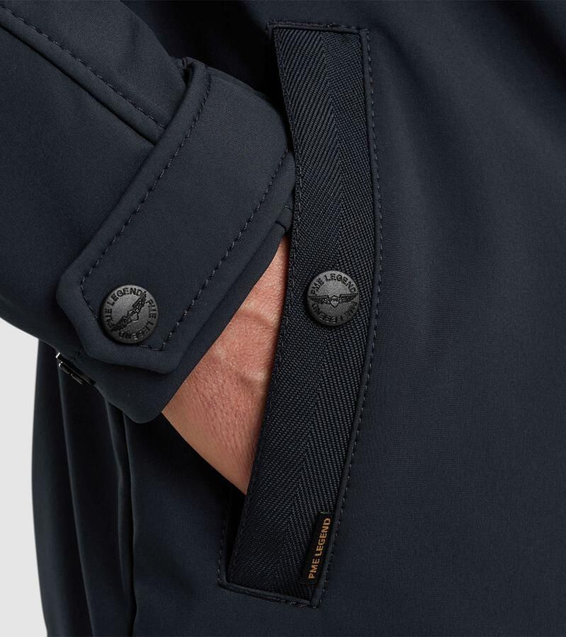 PME LEGEND Heren Jassen Semi Long Jacket Successor 3l Soft Shell Blauw - Foto 2