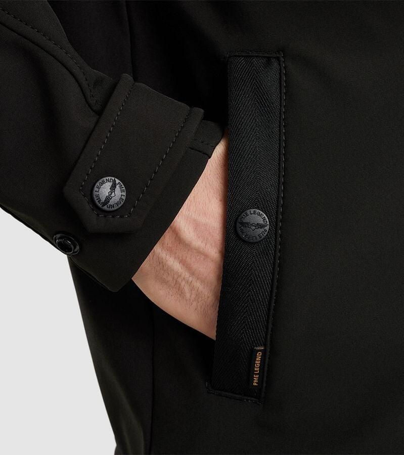 PME LEGEND Heren Jassen Semi Long Jacket Successor 3l Soft Shell Zwart - Foto 3