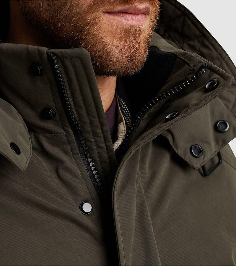 PME LEGEND Heren Jassen Semi Long Jacket Tupular Soapy Peach Groen - Foto 3