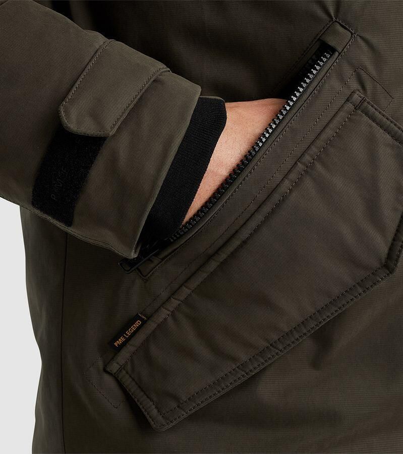 PME LEGEND Heren Jassen Semi Long Jacket Tupular Soapy Peach Groen - Foto 4